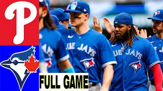 Blue Jays vs Phillies [FULL GAME] May 07, 2024 - MLB Highlights | MLB Season 2024