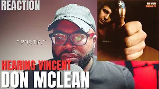 I was asked to listen to Don McLean - Vincent | Reaction