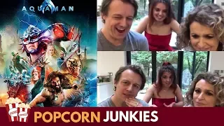 Aquaman (Extended) Trailer #2 Nadia Sawalha & Family Reaction & Review