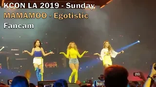 "Egotistic" - MAMAMOO @ KCON Los Angeles 2019 Fancam