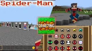 Spider-Man addon/mod for crafting and building (10+ SpiderSuit)