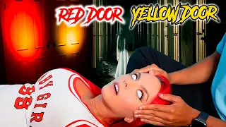 El JUEGO PARANORMAL de TikTok que NUNCA deberías jugar😨🔴*Red Door, Yellow Door*🟡 | Jenny Devil😈