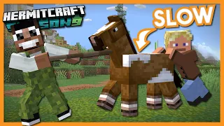 The Quest For The SLOWEST Horse! - Minecraft Hermitcraft Season 9