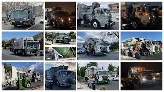 Assorted Clips | Garbage Truck Compilation