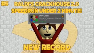 Speedrun (1:41) - Raldi's Crackhouse 2.0 - Story Mode [Baldi's Basics Mod