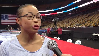 Morgan Hurd - 2018 U.S. Gymnastics Championships - Interview