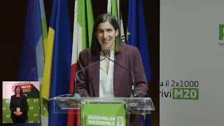 Relazione della Segretaria Elly Schlein - Assemblea nazionale 12 marzo 2023