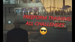 Hitman 2 - Freeform Training (Completing All Challenges)