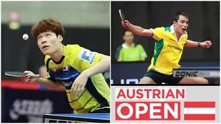 CALDERANO Hugo - JANG Woojin @ Austrian Open 09/11/2018 (private video HD) last game