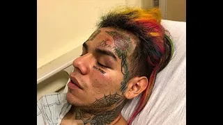 TEKASHI 6IX9INE GETS PUNCHED IN THE JAW SO HARD IT MAKES HIS HEAD SNAP BACK AFTER LEAVING THE CLUB