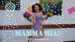 mamma mia show vlog || first weekend