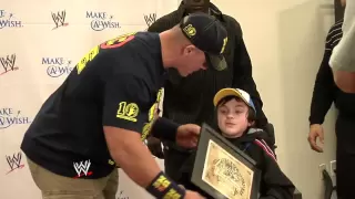 WWE Superstars take part in the annual Make A Wish Pizza Party