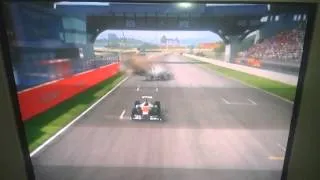 BIG CRASH F1 2013 !