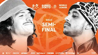 RIVER' 🇫🇷 🇨🇴 vs ABO ICE 🇸🇦 | GRAND BEATBOX BATTLE 2023: WORLD LEAGUE | Solo Semi Final