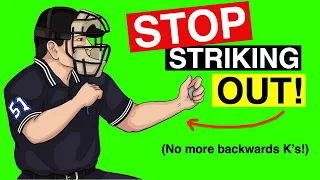 NEVER STRIKE OUT Looking! | Baseball Hitting Tips