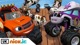 'Cattle Drive'  Blaze and the Monster Machines | Nick Jr. UK
