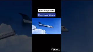 how a detachable plane works #short