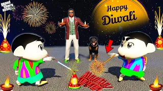GTA 5 : Shinchan & Pinchan Celebrate Diwali In GTA 5 ! (GTA 5 Mods)