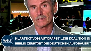 DUDENHÖFFER: Klartext vom Autopapst! "Die Koalition in Berlin zerstört die deutschen Autobauer!"