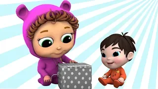 Pop Goes the Weasel | Toy Surprises | 5 Little Babies | Learn Colors