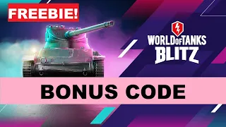 FREEBIE! World of Tanks Blitz FREE Bonus Code - Get Gift Pack with 160 Items Absolutely for Free!!!