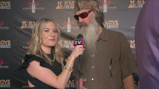 Phil Robertson talks about his new movie coming out at the 2023KLOVE FAN AWARDS in  Nashville