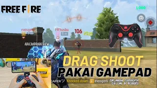 PAKE CARA INI 100% HEADSHOT PAKAI GAMEPAD | Tutorial Drag Shot Yang Benar Di Game Free Fire