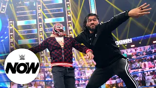 Roman Reigns and Rey Mysterio bring Hell in a Cell battle to SmackDown: WWE Now, June 18, 2021