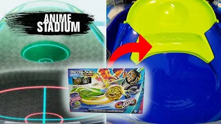 EPIC ANIME-LIKE STADIUM! | Vortex Climb Battle Set Unboxing & Test Battles! | Beyblade Burst Rise/GT