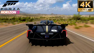 838 BHP PAGANI HUAYRA R || 4K 60FPS GAMEPLAY || FORZA HORIZON 5 || DAY -  196 ||