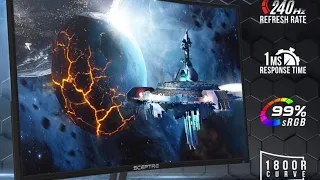 New(Sceptre C32 240hz curved monitor) it’s insane !!!!!