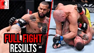 Thiago Santos Vs Glover Teixeira UFC Vegas 13 Full Fight Results