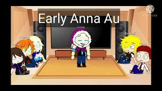 Frozen React To Anna's Au Part 1