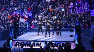 Roman Reigns Entrance: WWE SmackDown, Feb. 4, 2022