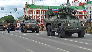 Репетиция парада в Йошкар-Оле в честь 76-й годовщины Победы в Великой Отечественной войне