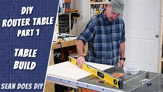 Add a DIY Router Table to Your Table Saw - Part 1 - Table Build