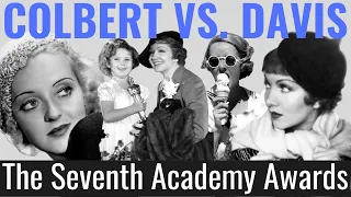 Claudette Colbert Defeats Bette Davis | Best Actress Oscar 1935