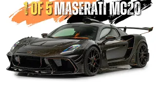 This Maserati MC20 Covered In Forged Carbon Fiber Is Ultra Fast and Ultra Rare!
