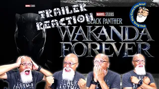 Black Panther: Wakanda Forever - Official Trailer (2022) - VERY EMOTIONAL TRAILER REACTION!!!
