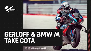 Onboard lap at COTA with the BMW M 1000 RR MotoGP™ Safety Bike! 🔥 | 2023 #AmericasGP