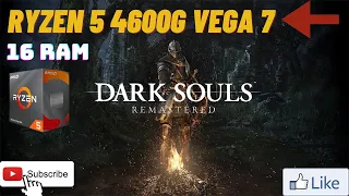 Dark Souls Remastered - Ryzen 5 4600g Vega 7 - Sem Placa de Video