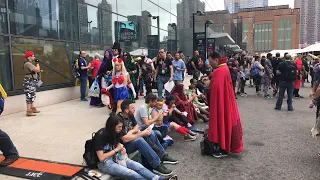 On the ground at New York Comic Con