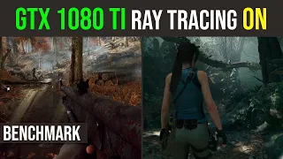 GTX Ray Tracing demo | GTX 1080 ti RTX on | DXR benchmark