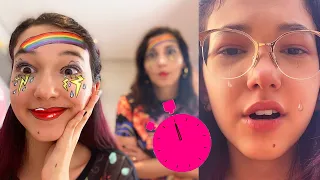 FAZENDO O MELHOR TIK TOK EM MENOS TEMPO !! DESAFIO DIVERTIDO | Luluca