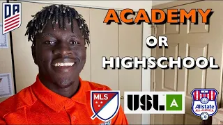 Should You Play Academy Or High-School Soccer?