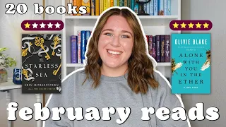 FEBRUARY READING WRAP-UP ft. my BEST and WORST books of the year (so far)