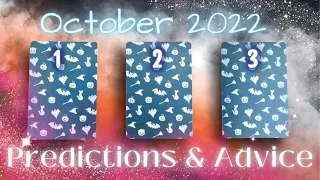 October 2022 Predictions & Advice🎃👻 PICK A CARD🔮 In-Depth Tarot Reading