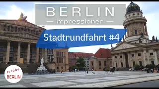 [4K] Berlin - City Tour #4 - Checkpoint Charlie to Forum Fridericianum