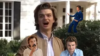 Joe Keery chaotic moments #joekeery