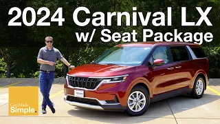 2024 Kia Carnival LX Seat Package | Bargain 8 Passenger Van?!